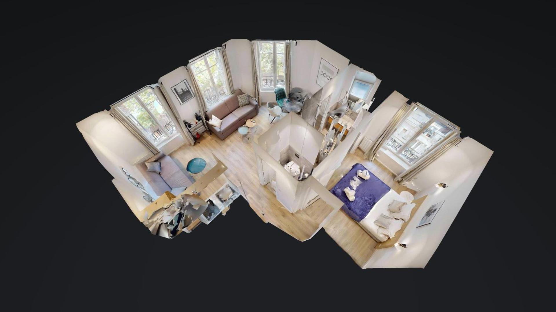 153 Suite Mylene - Superbe Appartement A Parijs Buitenkant foto