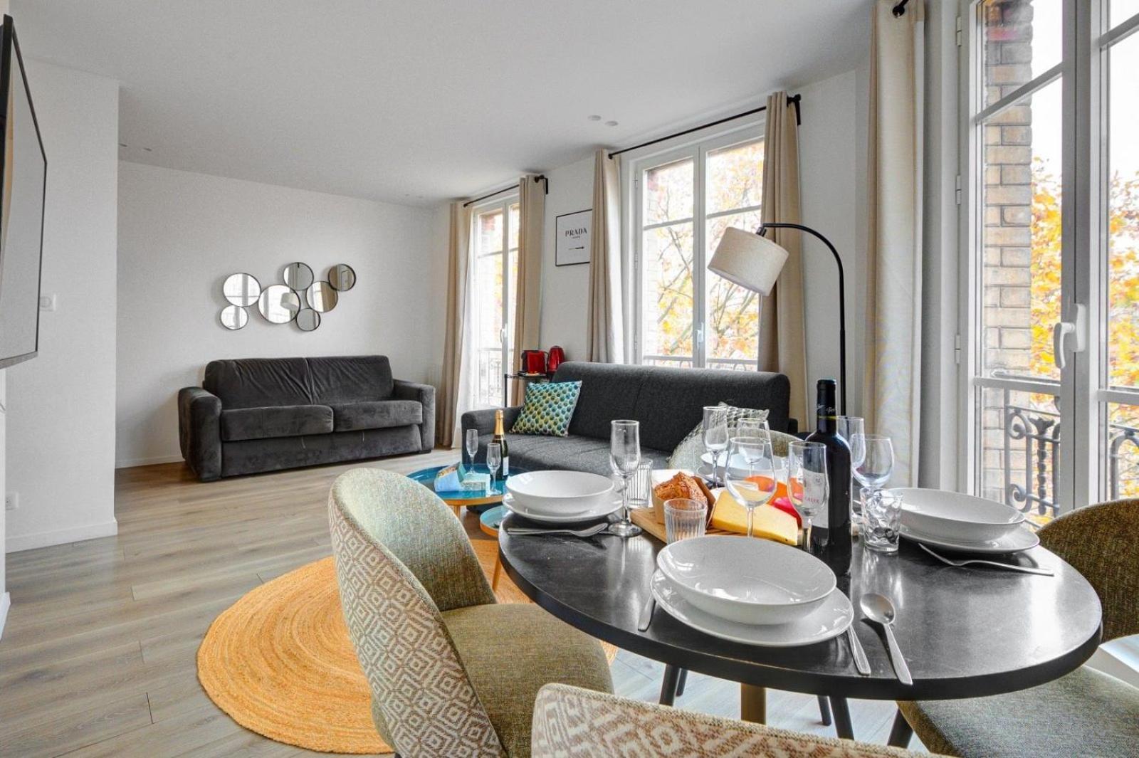 153 Suite Mylene - Superbe Appartement A Parijs Buitenkant foto
