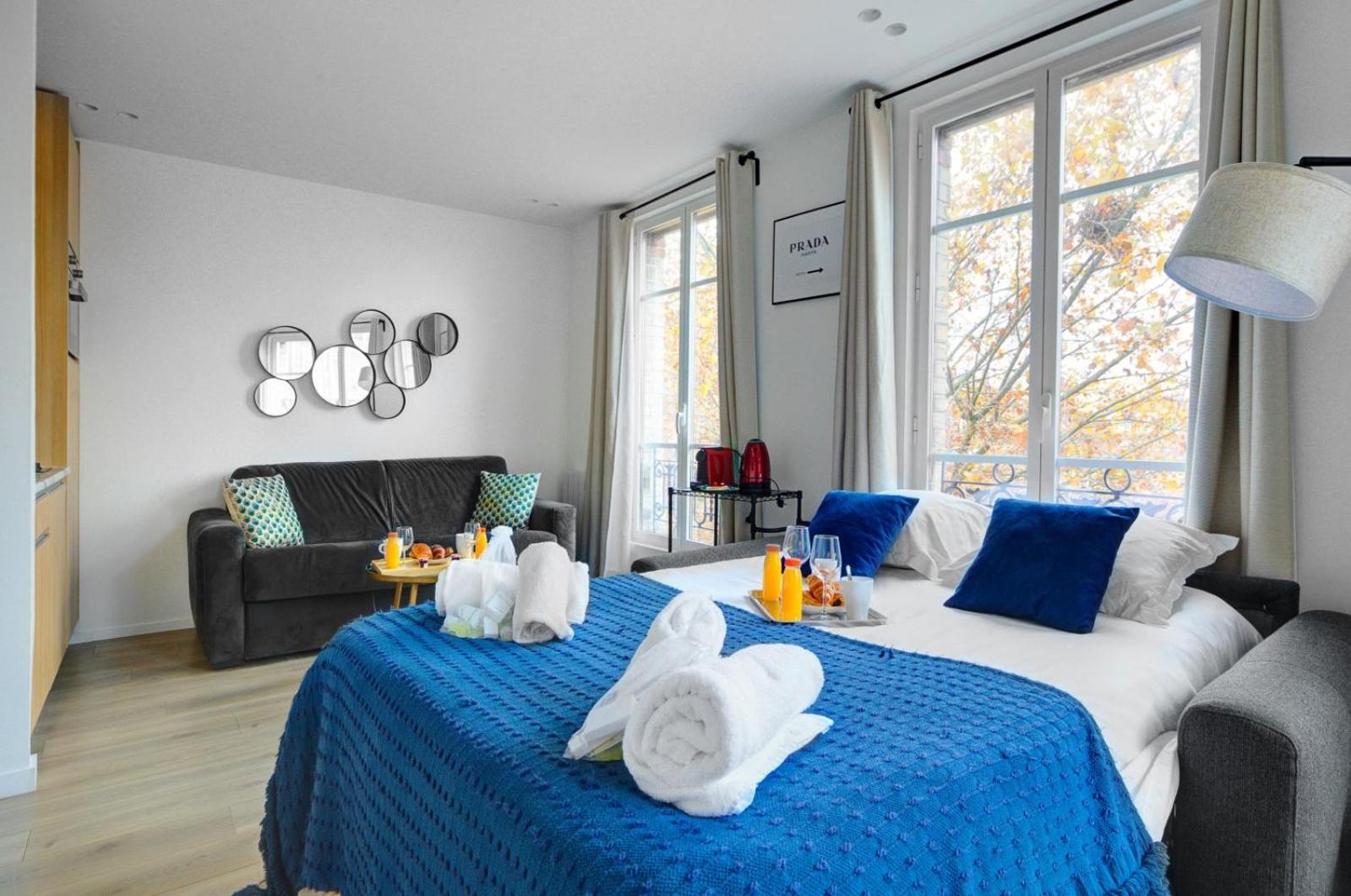 153 Suite Mylene - Superbe Appartement A Parijs Buitenkant foto